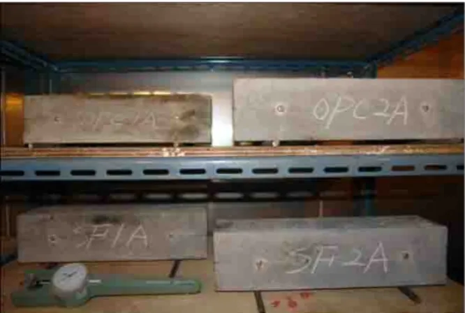 Fig. 3 Scaling test Fig. 4 Freezing and thawing test 