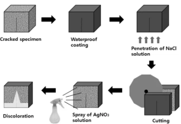 Fig. 2 Experimental scheme for loadings 