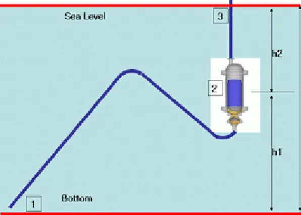 Fig. 2. Outline diagram for the calculation area division of the  pump.