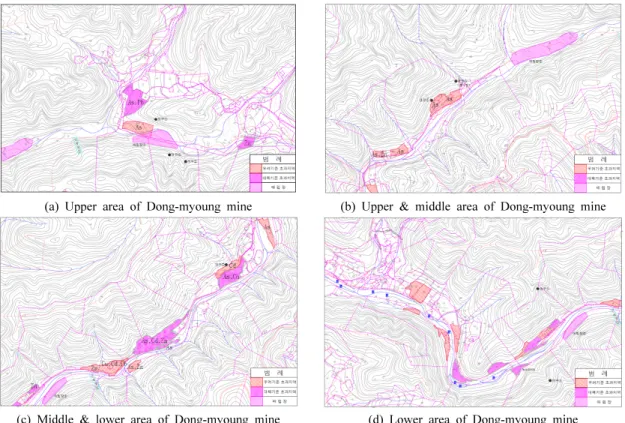 Table 3. Status of As pollution by depth in Dong-myoung mine