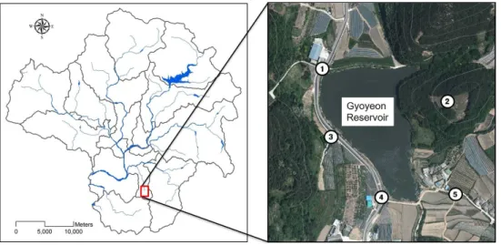 Figure  5.  Collapse  of  Gyoyeon  reservoir