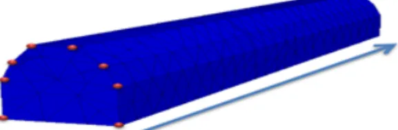 Fig. 6. Time history curve for the dynamic pressure acting on a borehole wall at the moment of blasting.