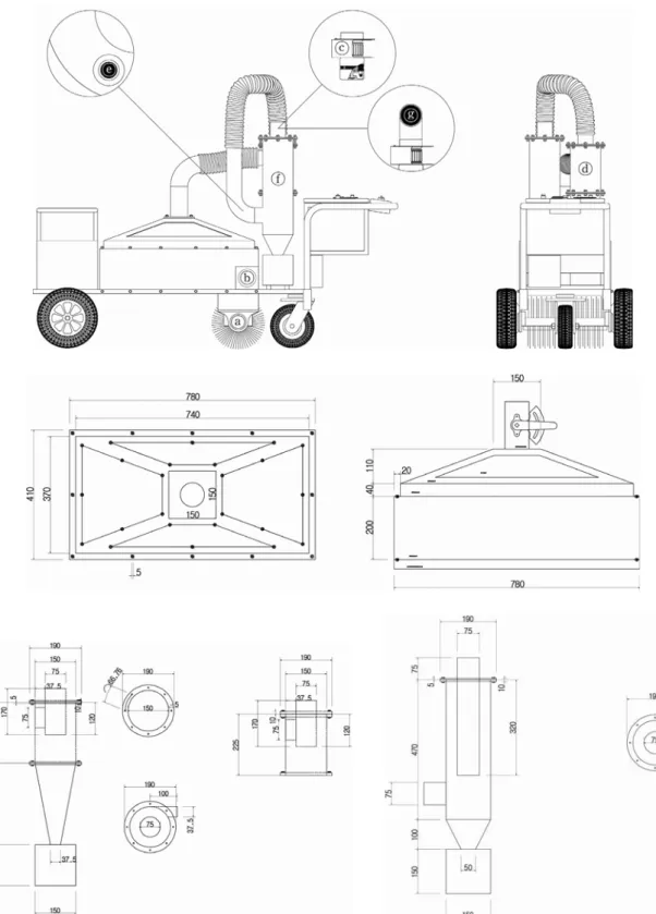 Fig. 1. The asbestos removal equipment.