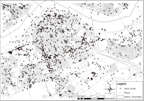 Figure 3. Tweet data classified as ‘food’ category 