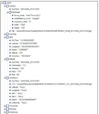 Figure  10.  Data  Structure  for  Assessments  of  Road  Visibility  (Observation  and  Meta-Data)