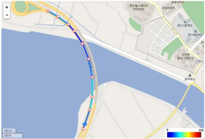 Figure 15. Target  Tracking  Imagery  for  Assessment  of  Road  Visibility  at  Night