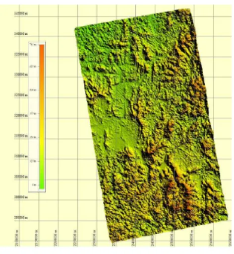 Figure  5.  Radargrammetry  DEM