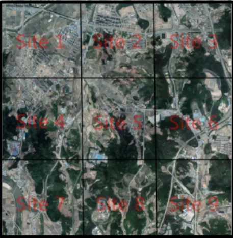 Figure 6. Spectral value graph of Tranning data  (Change Image) Total Pixel Average (  ) Threshold(σ) Reference Image 15126 0.089 0.053 Change Image 0.107 0.064