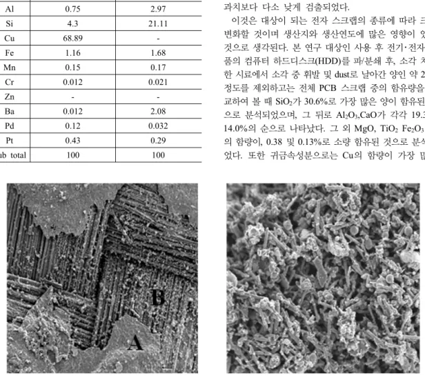 Fig. 10의 (a)에 A와 B는 다른 형태를 나타내고 있다. 