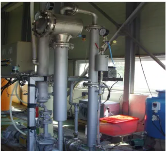 Fig. 2. Reduced pressure evaporation device.