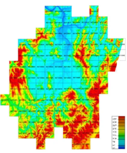 그림 6. GCPs for Accuracy Evaluation of Vertical Positioning Accuracy