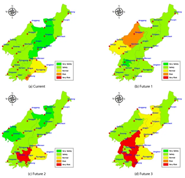 Fig. 7. Spatial Distribution of Disaster Impact Index
