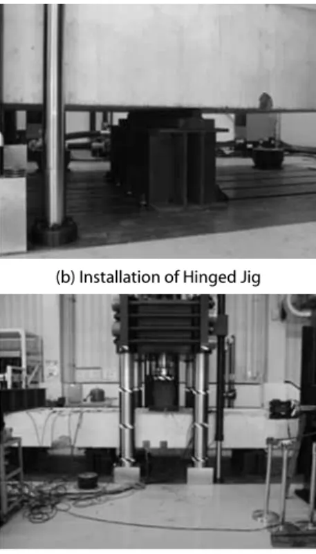 Fig. 3. Installation Process of Test Slab