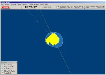 Fig. 17 Radar view of Uam Lighted Beacon