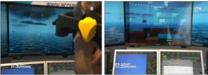 Fig. 1 AR Navigation System (ACCSEAS project)