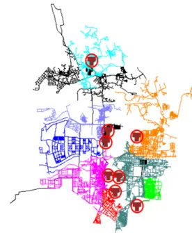 Fig. 4. 24-hour water demand pattern of the application network