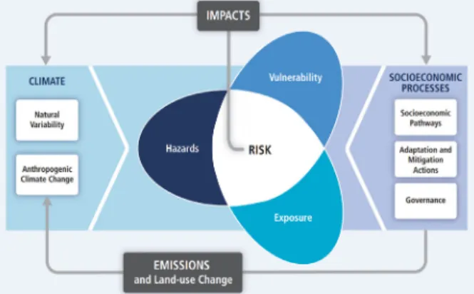 Fig. 1. Risk framework (IPCC, 2014)