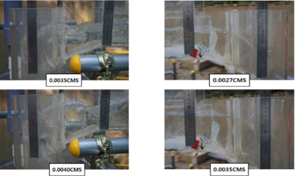 Fig. 6. Measured depth for each experimental cases (Continue)