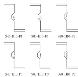 Fig. 9 Crack  propagation  with  increase  of  loads