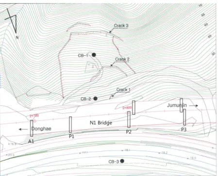 Fig. 1. Plan view of the study area.