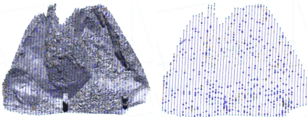 Fig. 11. Slope2 DSM and section profile.