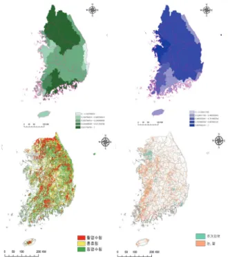 Figure 2. Spatio-temporal information data  2.3 Vulnerability assessment 