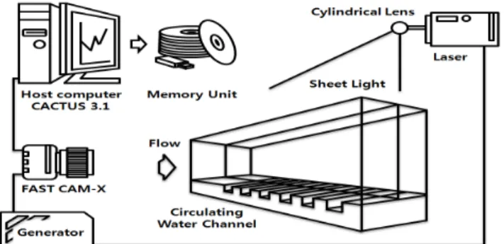 Fig.  1  Schematic  arrangement  of  PIV  system