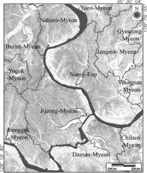 Fig. 1. Location of the study area.