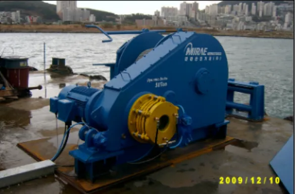 Fig.  11  Developed  positioning  winch  for  MH 