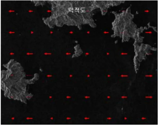 Table  3  Ocean  wave  direction  and  wavelength  extracted  from  RADARSAT-1  images  and  automatic  weather  system  (AWS)  data