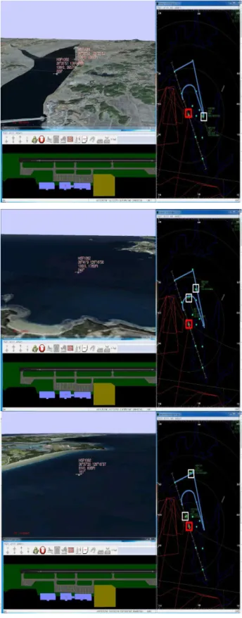 표 1. 태안 RWY 15 Curved approach, GPS approach 좌표 Table 1. Taean RWY 15 curved approach, GPS approach 