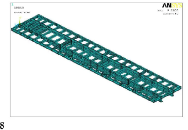 Fig. 1 Conventional ladder shaped trailer frame. 