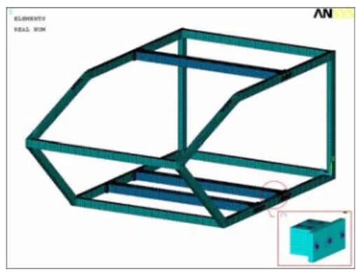 Fig. 7  The magnitude of the tensile stress along four  lines parallel to the axis of the bolt 