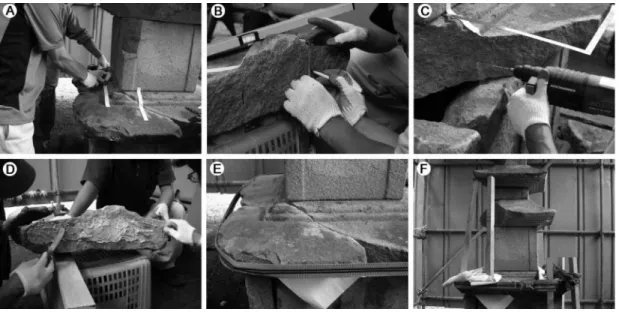 Table 2. Physical properties of the MC Nylon for reinforce materials of the stone pagoda.