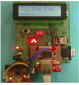 그림  7.  임베디드  웹  서버  하드웨어 Fig.  7.  Hardware  of  Embedded  Web  Server