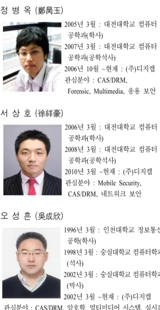 Table  2  Comparison  of  proposed  protocol  with  XCAS  and  iCAS iCAS 를 도입하는 IPTV 사업자는 기존에 운용중인 CAS 시스템과 DRM  시스템의 변경없이 iCAS  단말에 다운로드 시켜줄 S/W만 관리하면 iCAS  표준 단말일 경우에 기존의 제공하던 서비스 그대로 사용자에게 서비스를 제공할 수 있다