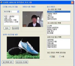 그림  6.  광고  효율성  분석  리포팅  도구 Fig.  6.  Tool  of  reporting  advertisement 