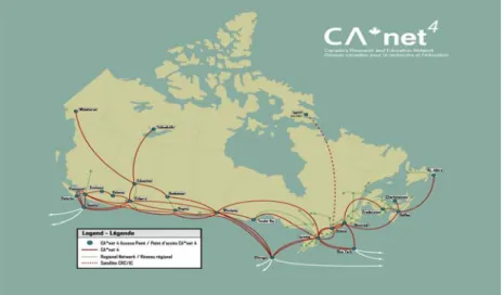 [그림  3-5]  Linking  Canada  to  Europe   나)  참여기관
