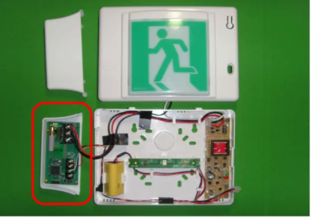 Fig.  2.  Emergency  light  surveillance  equipment