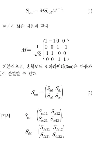 Fig.  1.  Block  diagram  of  receive  system  using  balanced  filter Ⅱ.  평형필터  설계  이론 2-1  혼합  모드  S-파라미터 4- 포트 소자인 평형 필터는 네트워크 분석기로 표준 4-포트 S-파라미터 Sstd를 측정할 수 있다