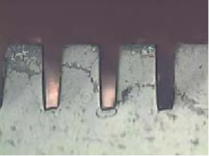 Fig. 3 Mold Design Fig. 1 Dimensions and SEM Image of Machined 