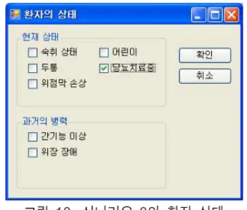 그림  14.  시나리오  3의  처방  경고 Fig.  14  Prescription  Warning  of  Scenario  3