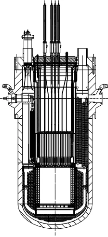 Fig. 1  Integral reactor  2.  설계공리  설계공리는 1980 년대 MIT 의 Suh 에  의해서  제시된  설계이론 [1],[2] 으로  소비자의  요구로부터  파악한  설계목적을  기능적  요구사항 (FRs :  Functional Requirments)이라  하고,  이러한  기능적  요구사항을  어떻게  얻을  것이냐  하는  것을  설계  파라미터 (DPs : Design Parameters)로  정의한다