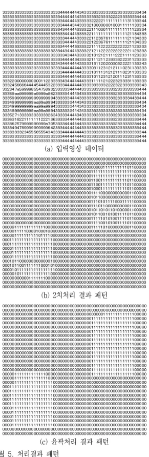 Fig  5. The pattern of the result of processing