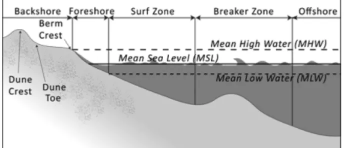 Fig. 2. Classification of beach profile.