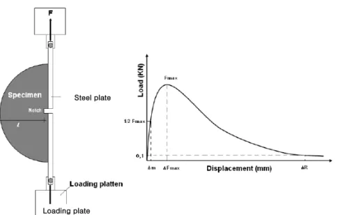 Fig. 6. Fenix Test and Typical Load vs. Displacement Output Curve (Valdés et al., 2009)
