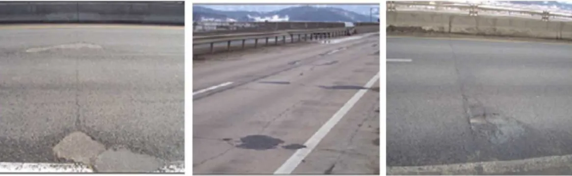 Fig. 3. Pavement Be Damage on Aged Concrete Pavement Overlay Section (Lee, 2009)