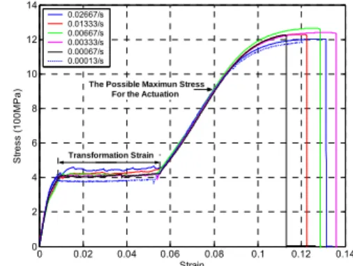 Table 1 Transformation Temperatures from DSC 