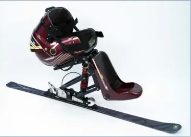 Fig. 1 Developed proto-type model of mono-ski 