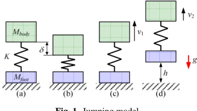 Fig. 1  Jumping model. 